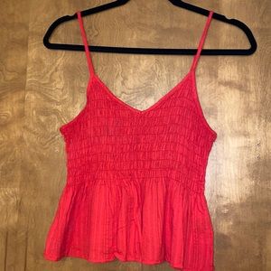 Red Crop Top